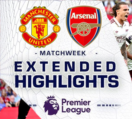 [Highlight] PremierLeague : แมนเชสเตอร์ ยูไนเต็ด vs อาร์เซน่อล